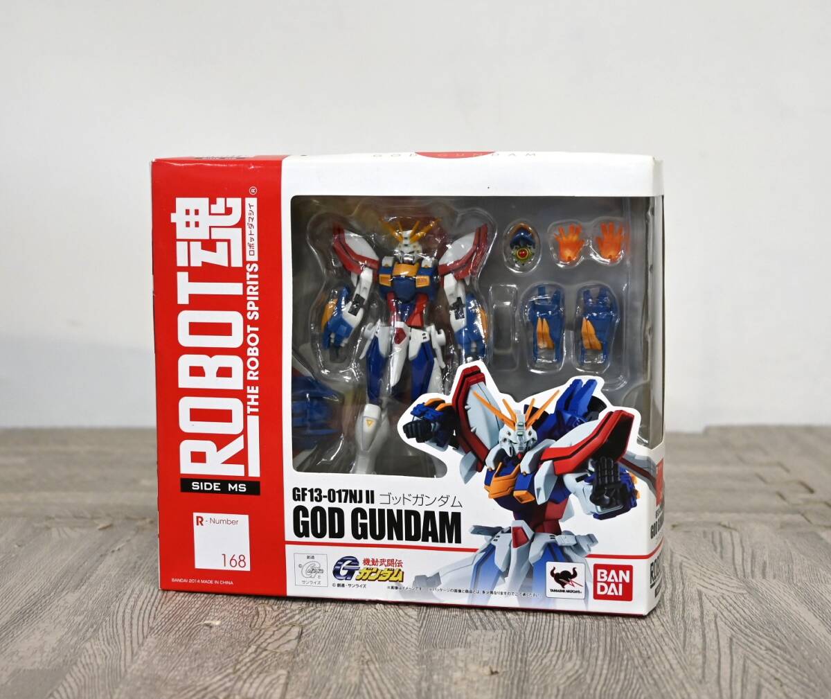 N7-PY4-23 機動武闘伝 Gガンダム ゴッドガンダム GF13-017NJ Ⅱ ロボット魂 BANDAI 未開封品 コレクション 現状品拍卖