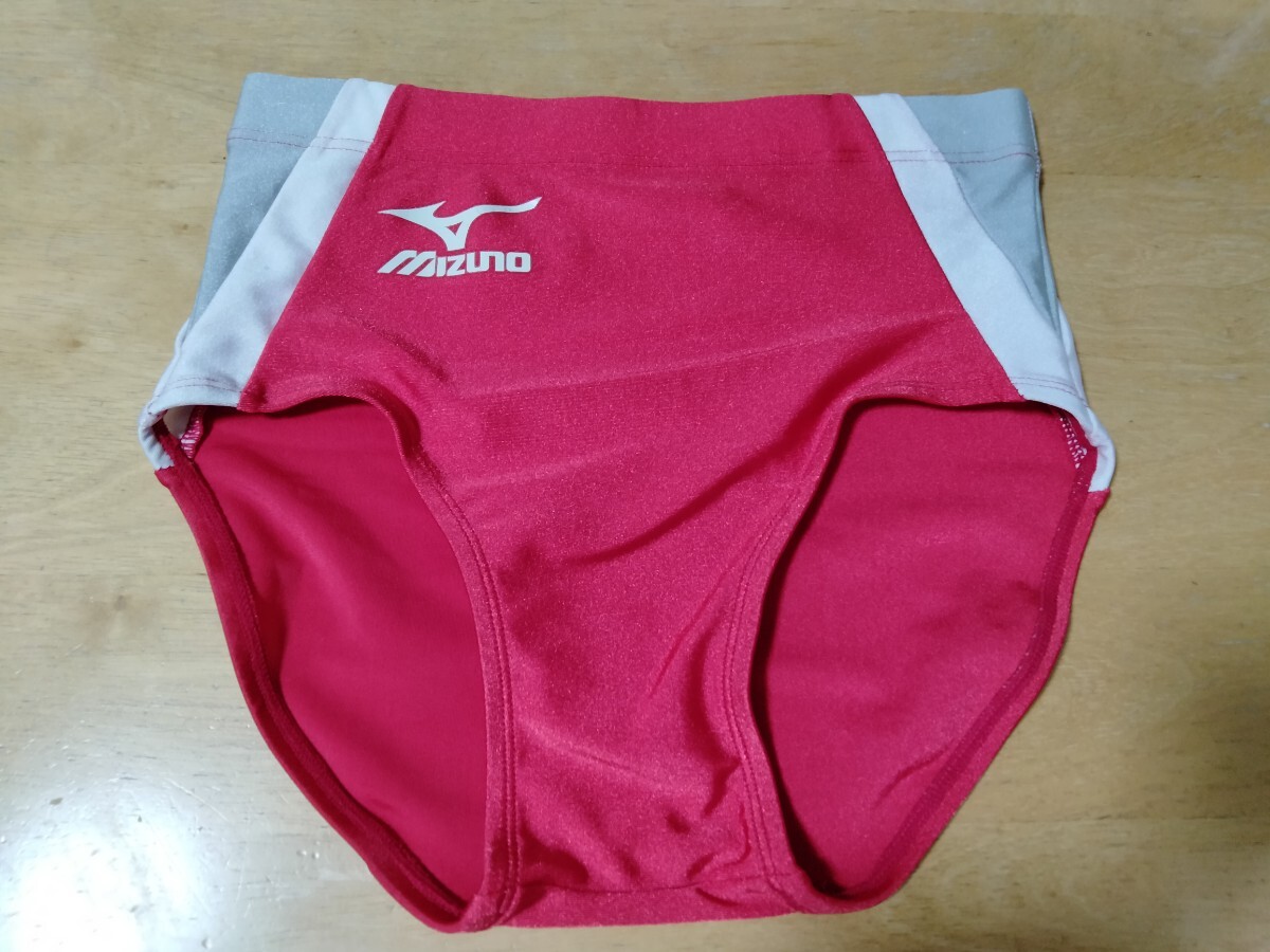 陸上用レーシングショーツ MIZUNO ミズノ レッド×ホワイト① М拍卖