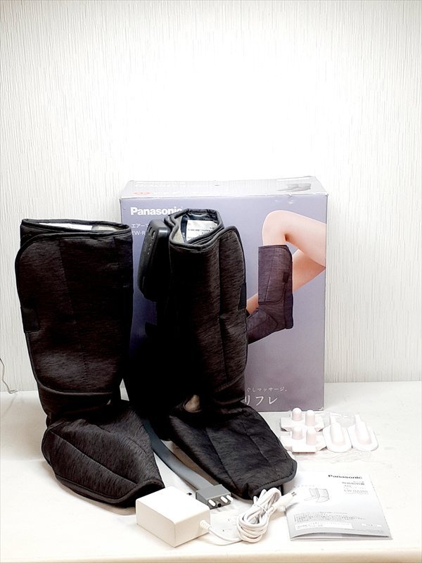 【b01】パナソニック Panasonic エアーマッサージャー レッグリフレ ダークグレー EW-RA180-H 管理医療機器拍卖