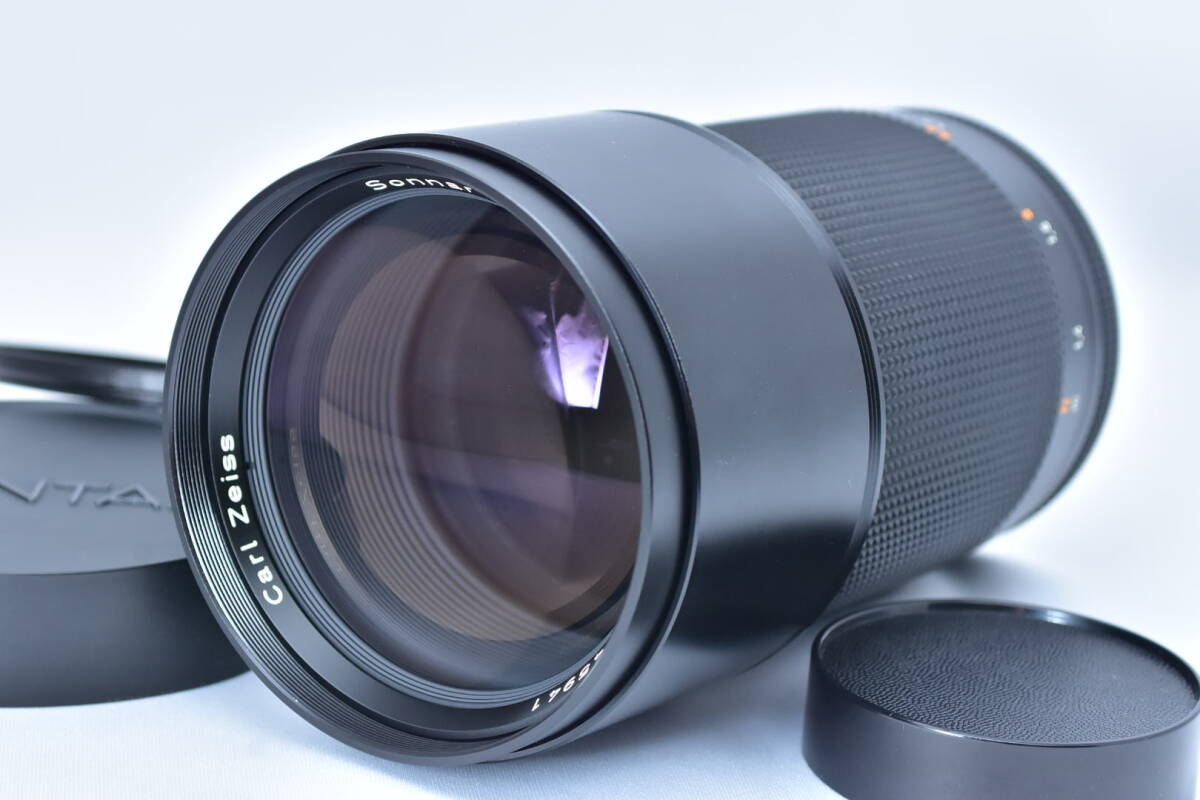 ★希少・ほぼ新品★CONTAX Carl Zeiss Sonnar T* 180mm F2.8 MMJ コンタックス ツァイス ゾナー★透き通る美しい光学系★専門店 動作確認済拍卖