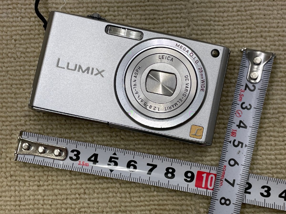 現状品 Panasonic パナソニック コンパクトデジタルカメラ LUMIX ルミックス DMC-FX33 28mm拍卖