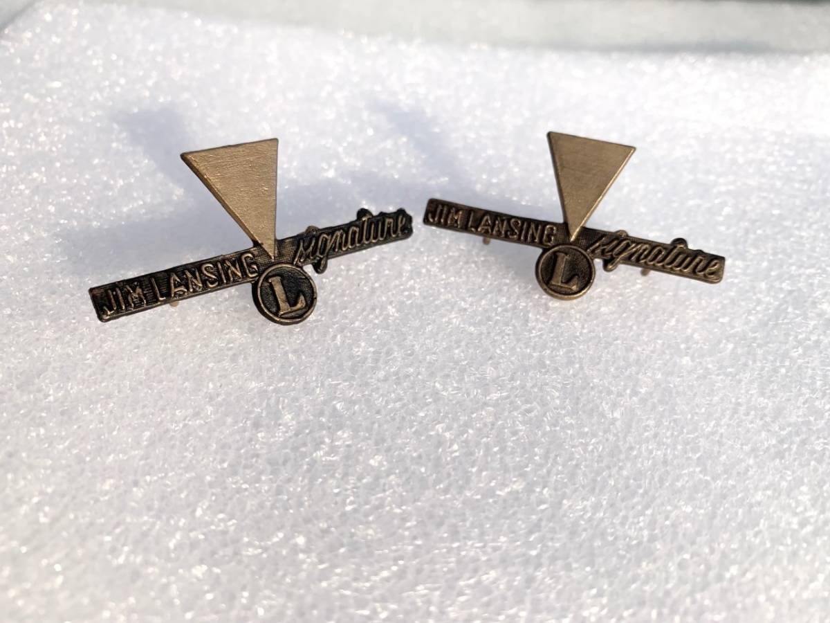JBL JIM LANSING emblems ジムランエンブレムペア拍卖