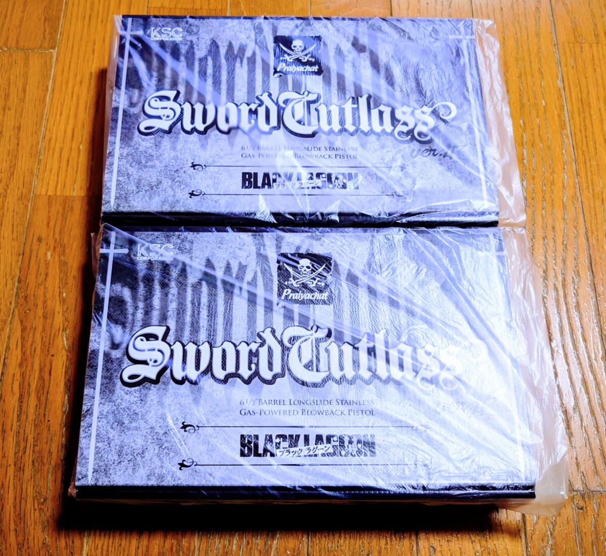 希少品!新品未使用品!KSC製ソードカトラス×2セット・ブラックラグーン(※新品未使用品、予備マガジン×2個付き!)拍卖