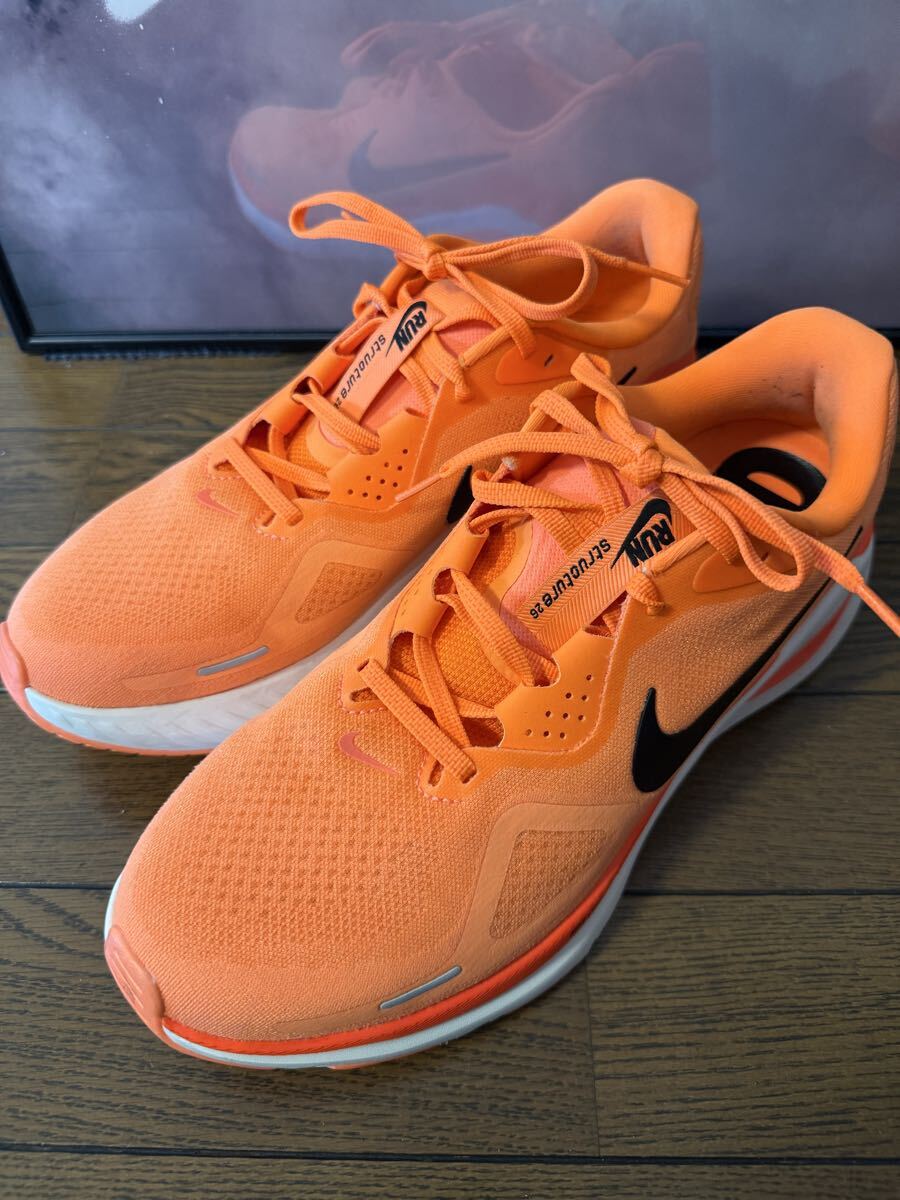NIKE ナイキ ストラクチャー26 28.5cm オレンジ拍卖