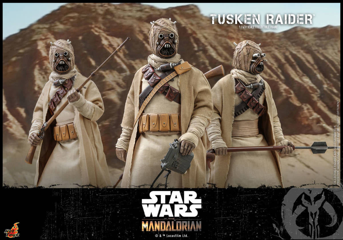 ホットトイズ 1/6 マンダロリアン タスケン・レイダー スター・ウォーズ 未開封新品 TMS028 Star Wars Tusken Raider Hottoys拍卖