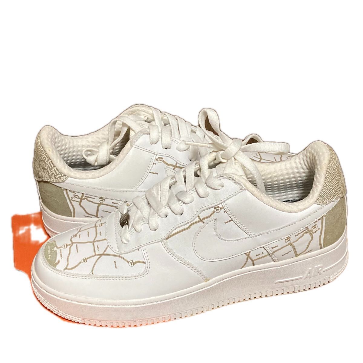 1円スタート【新品箱付】 2006年製 FORCE LA MAP US9 27㎝ 309096-114 エアフォース フォース DUNK ダンク JORDAN ジョーダン 拍卖