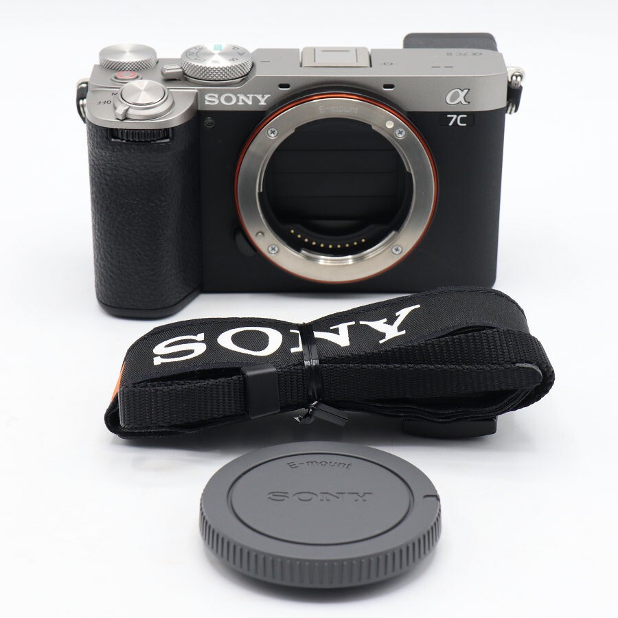 【美品】SONY α7C II ILCE-7CM2 ボディ シルバー ミラーレス一眼カメラ ソニー 本体拍卖
