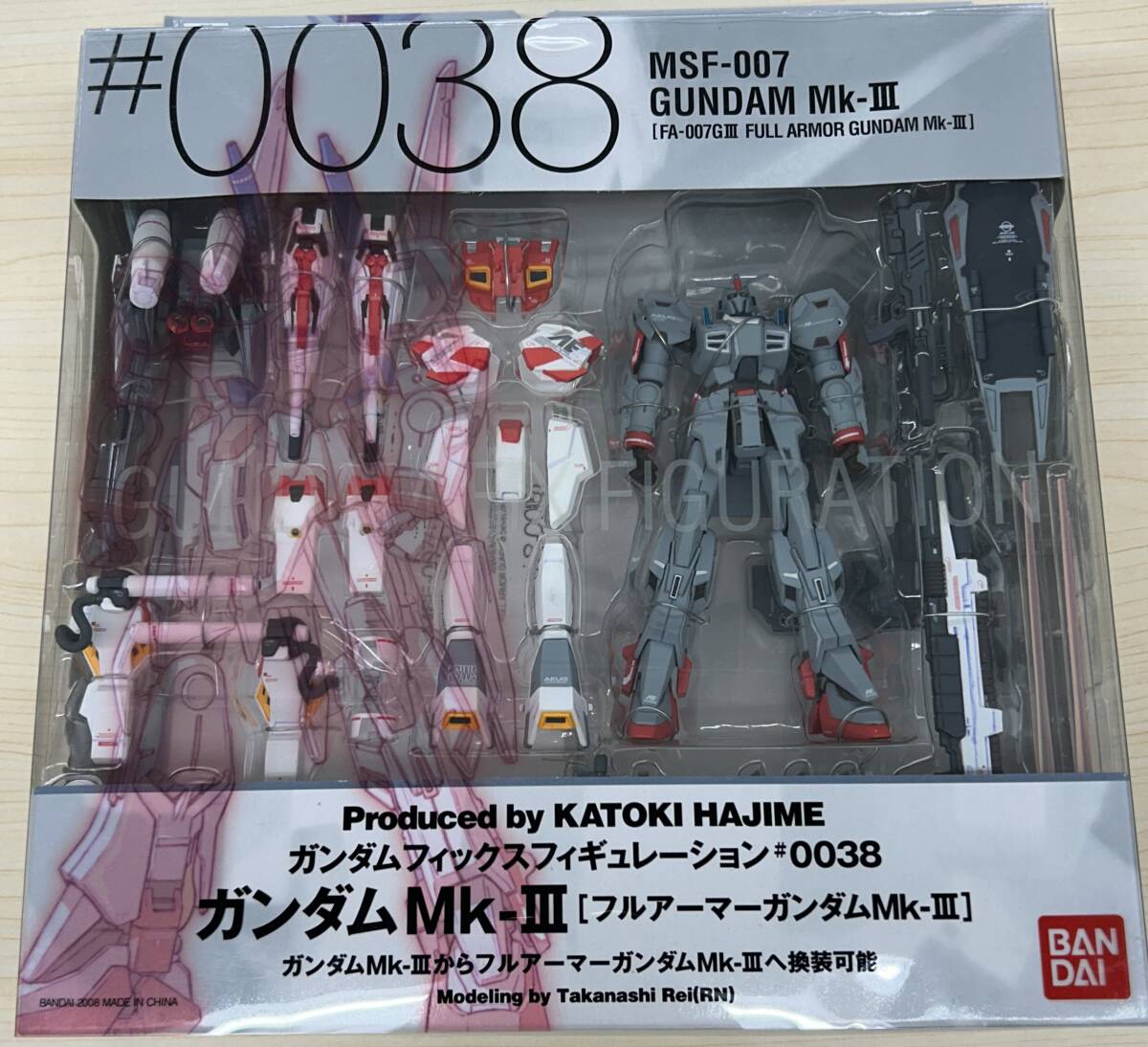2000円スタート!! 新古品【BANDAI】MSF007ガンダムFIXガンダムマークⅢ拍卖