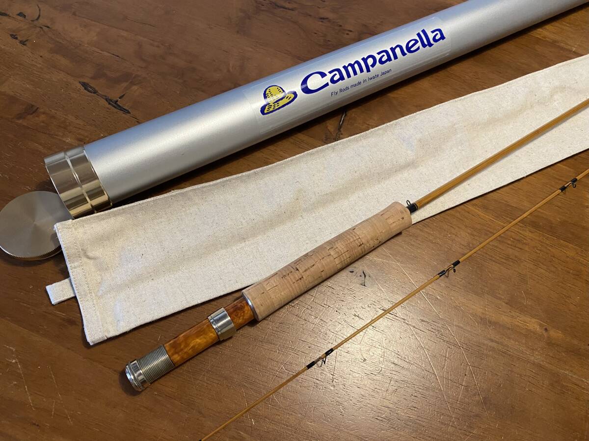 Campanella カムパネラ 6’9” #3 バンブーロッド 2P1T拍卖