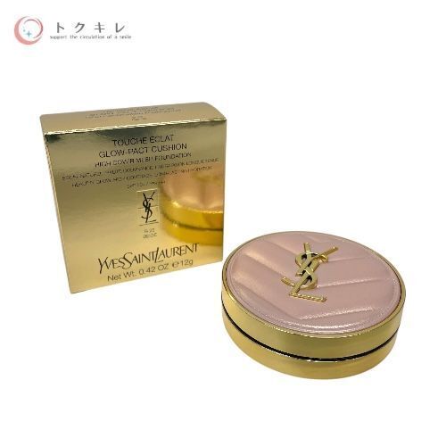【トクキレ】イヴ・サンローラン ラディアント タッチ グロウパクト #B25 ファンデーション 未使用 YSL 黄みよりのやや明るい肌色拍卖