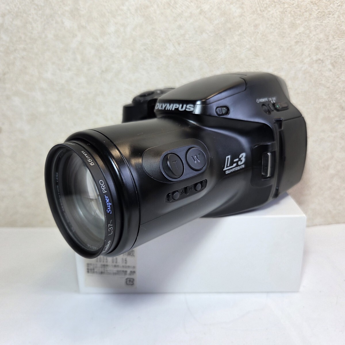 フィルムカメラ 「OLYMPUS L-3 QUARTZDATE」一眼レフ 動作確認 光学系不明 程度良 B132拍卖