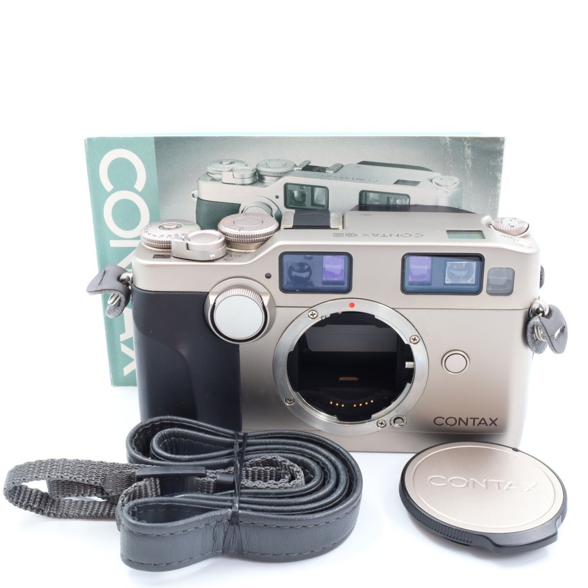 中古 1年保証 新品級 CONTAX G2 ボディ シルバー拍卖