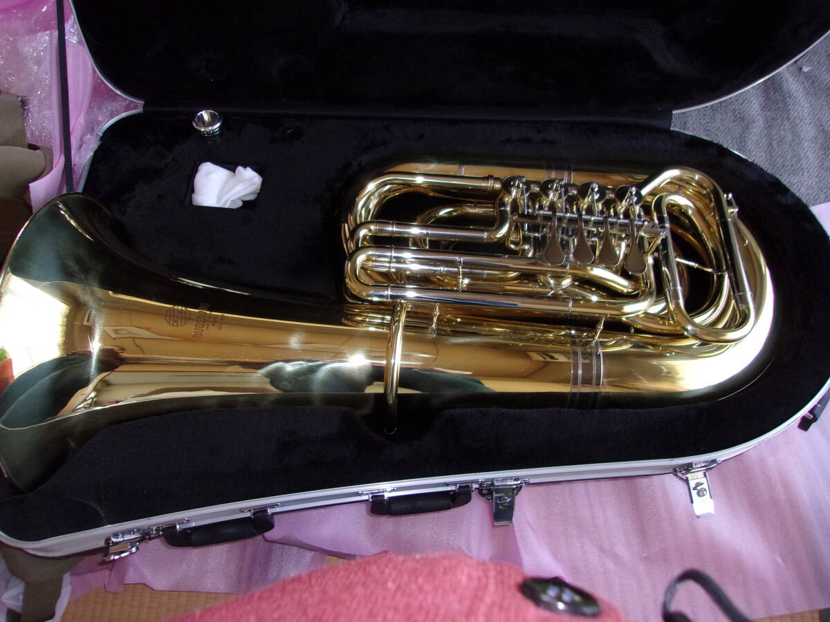 中国製 Houseng TUBA 新品(YAMAHA YBB-641Ⅱコピーモデル) B♭ 4/4拍卖