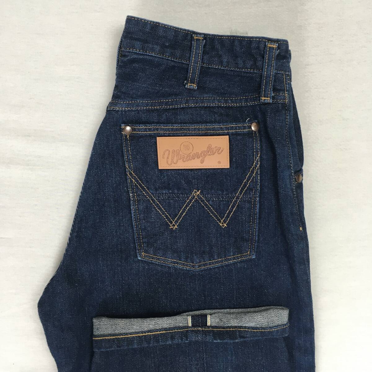 Wrangler ラングラー M1110 復刻 11MWZ 日本製 ストレート デニム パンツ ジーンズ W32 ジップフライ TALONジップ セルビッチ拍卖
