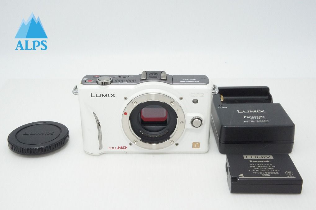 Panasonic パナソニック LUMIX DMC-GF2 ボディ ミラーレス一眼カメラ ホワイト 260425g【アルプスカメラ】拍卖