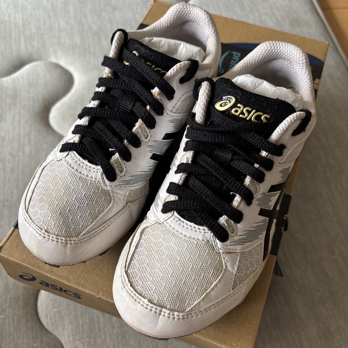 ASICS アシックス エフォート 陸上スパイク 21.0センチ 拍卖