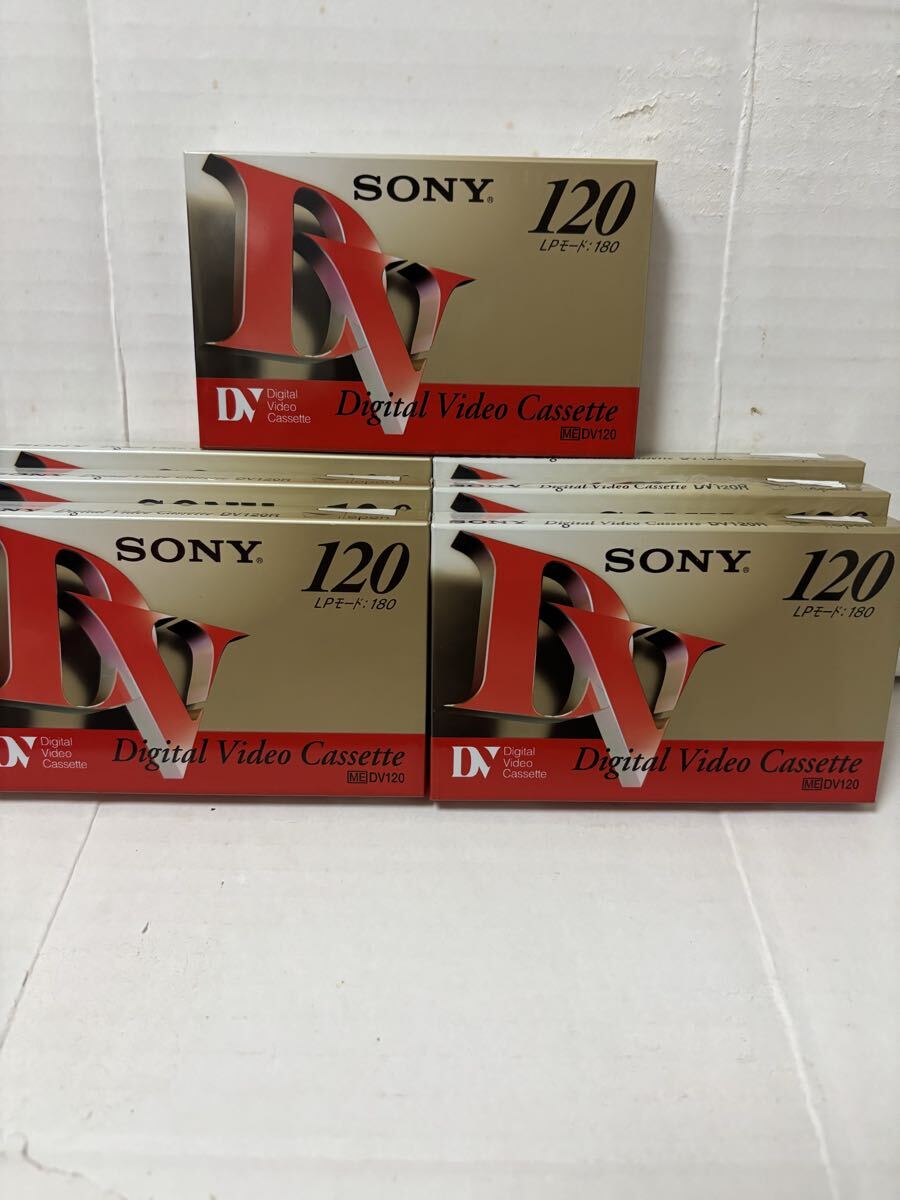 SONY Digital Video Cassette DV 120分 7本セット 未開封拍卖