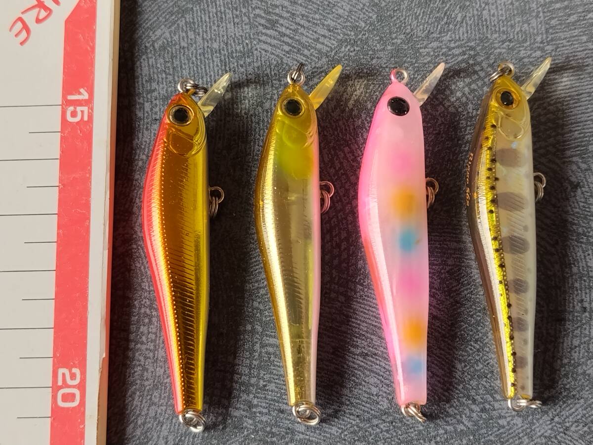 Zip Baits(ジップベイツ) Rigge(リッジ) 56S 4本セットです!! 渓流 トラウト イワナ ヤマメ 拍卖