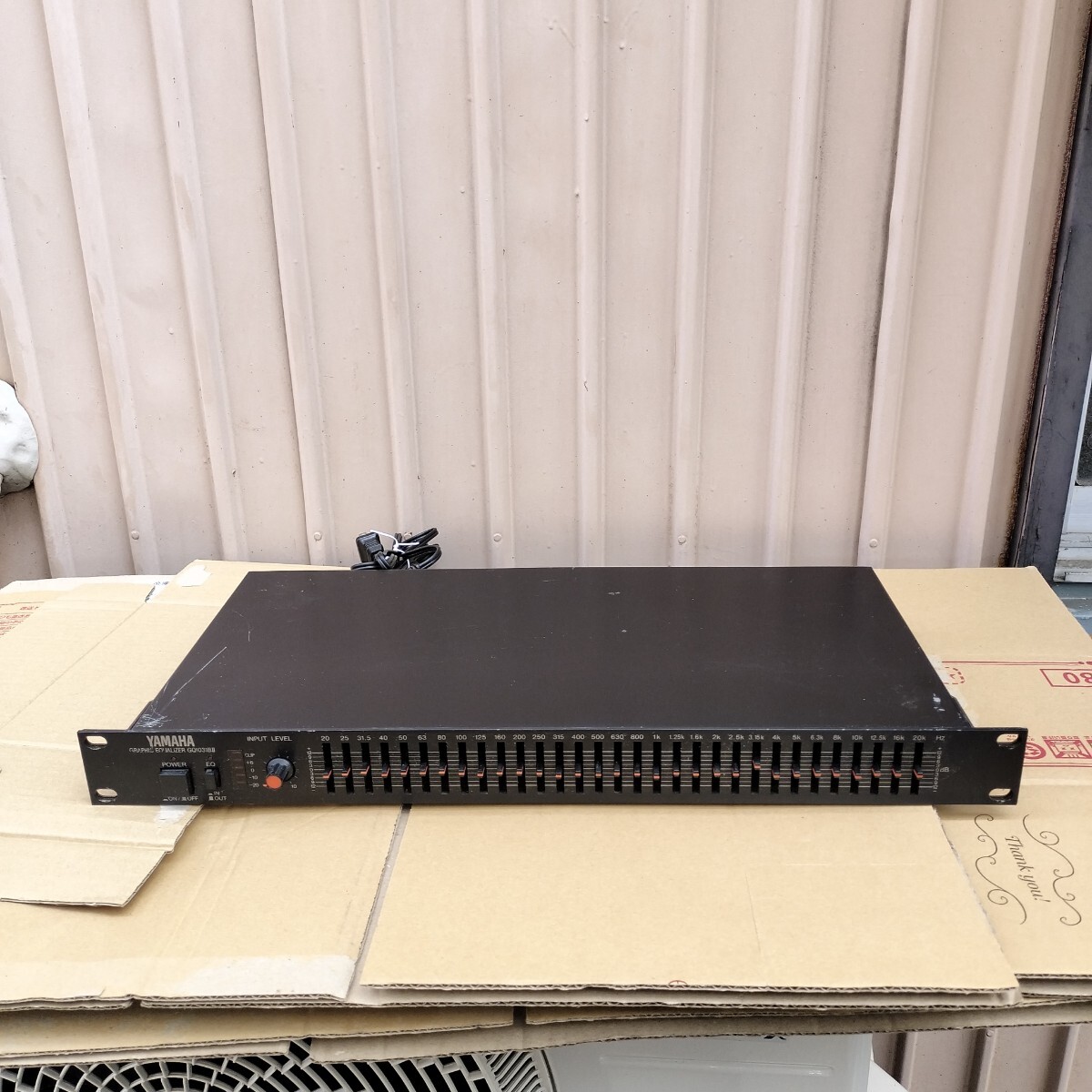 中古品 YAMAHA ヤマハ グラフィックイコライザー GQ1031BⅡ 拍卖