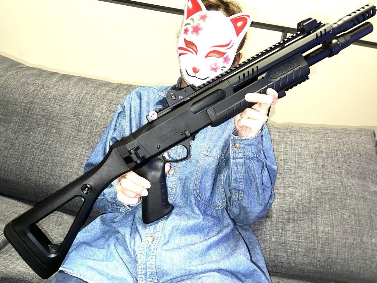 美品 VFC FABARM STF / 12 Compact 11inc. ガスショットガン JAPAN ver. STF12 STF/12 VF5-STFC-BK01 ファブアーム拍卖