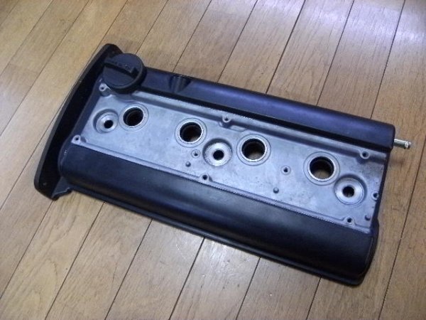 トヨタ 純正 AE111 レビン トレノ カローラ 4AG 4A-GE ヘッドカバー 5バルブ 黒ヘッド AE111 AE86拍卖
