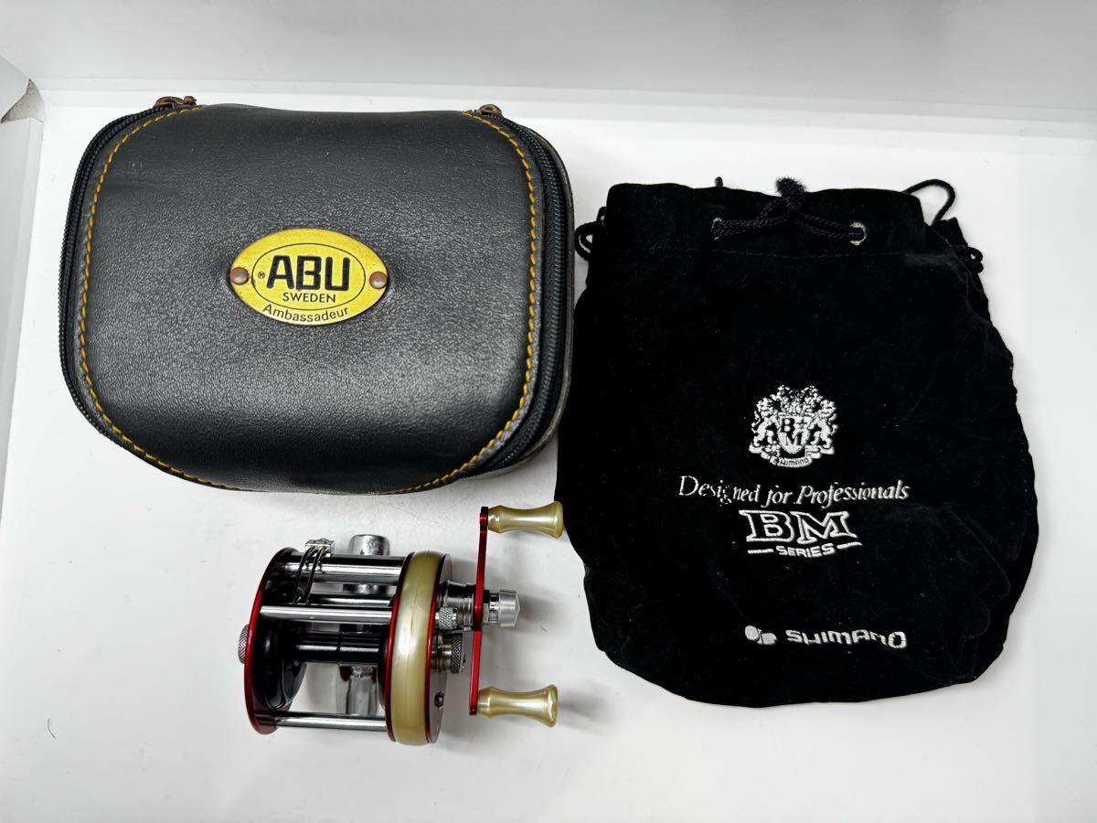 ◇Abu Garcia ABU Ambassadeur 1750A アブガルシア ダイレクトリール ベイトリール ABUアンバサダー1750A 釣具 釣り具 ケース付拍卖