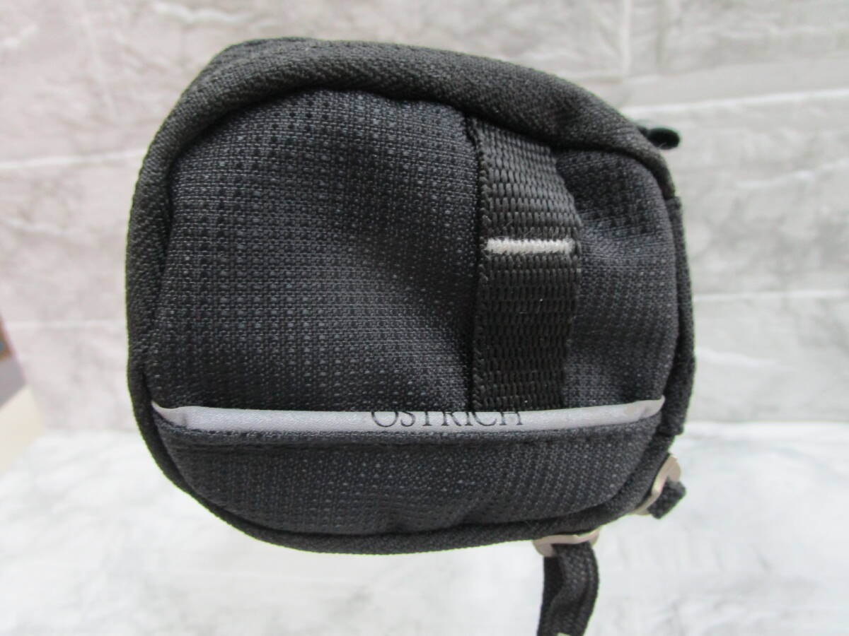W.26.D.27 TO ☆ サドルバッグ OSTRICH ブラック USED ☆拍卖
