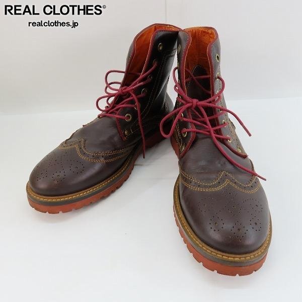 【ジャンク】DANNER/ダナー MEDALLION/メダリオン ウィングチップ レースアップ ブーツ D0021/26.5 /080拍卖