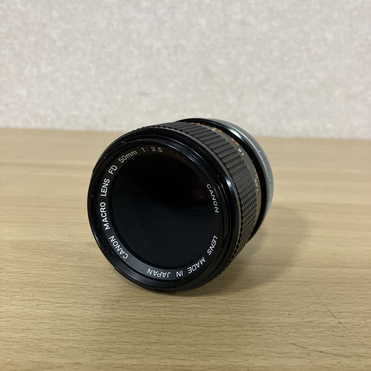 Canon キャノン CANON MACRO LENS FD 50mm 1:3.5 s.s.c 一眼レフ用カメラレンズ 単焦点マクロレンズ 4 サ ス 1894拍卖