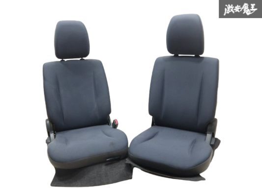 破れなし☆ 三菱純正 U61V U62V ミニキャブ バン フロント シート 左右 運転席 助手席 U61W U62W U71V U72V U71W 背面 アシストグリップ付拍卖