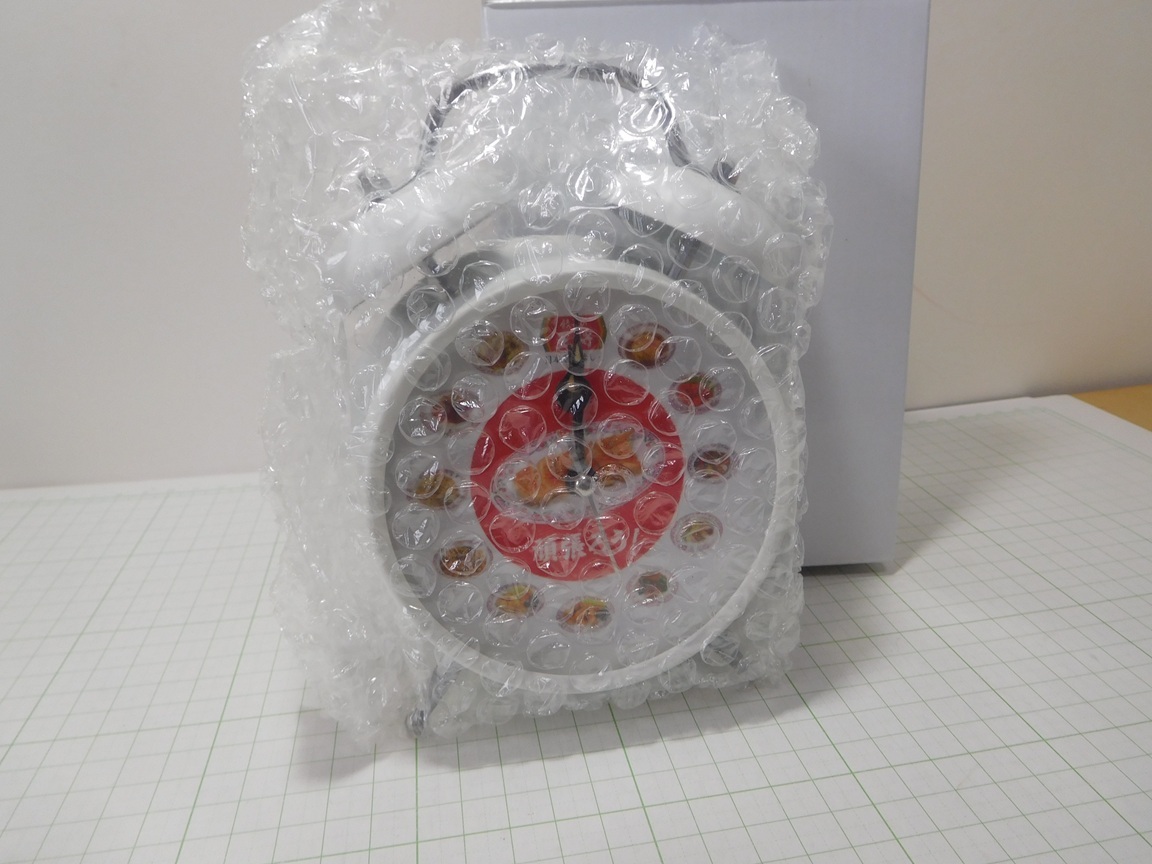 ◎【景品】餃子の王将 音声目覚まし時計(生餃子歌バージョン)拍卖