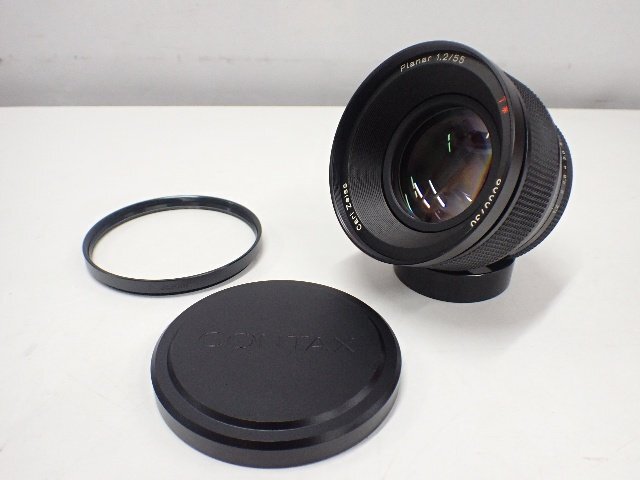 CONTAX コンタックス Carl Zeiss Planar 55mm F1.2 T* 100周年記念モデル ドイツ製 単焦点レンズ カールツァイス プラナー £ 7546D-13拍卖