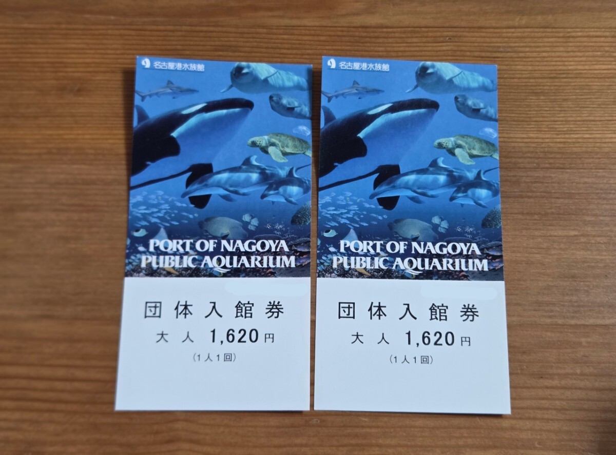 ■名古屋港水族館 入館券 2枚拍卖