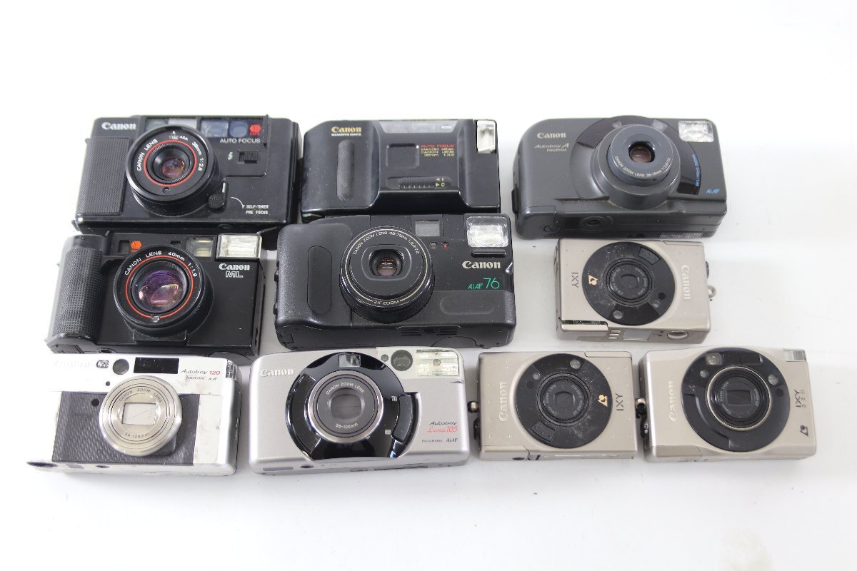 【10点】CANON キャノン Autoboy ZOON 76/Autoboy LITE/AF35M/AF35ML 等 フィルムカメラ コンパクトカメラ 動作未確認 まとめ売り 4979-RY拍卖