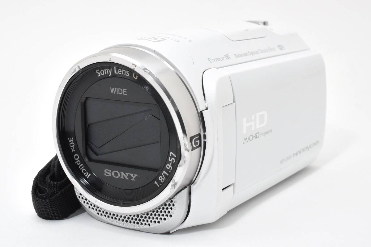 ★外観美品★ソニー SONY HDR-CX680 ホワイト★ Y1847 #4732拍卖