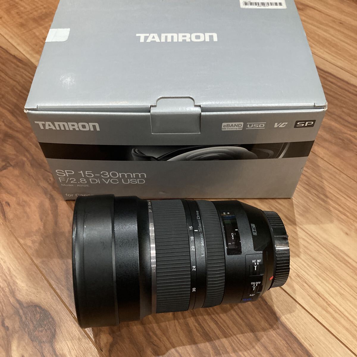 TAMRON SP 15-30mm f2.8 Di VC USD canon 実用美品 箱付き A012E拍卖