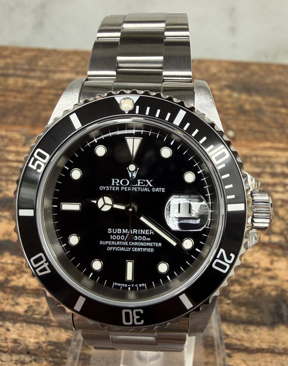 ★ROLEX★ロレックス★サブマリーナ★デイト★ブラック★自動巻き★SS★T番★16610★メンズ★腕時計★ウォッチ★拍卖