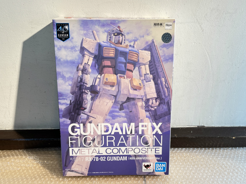 1円〜 中古品 バンダイ 機動戦士ガンダム 40th GUNDAM FIX FIGURATION METAL COMPOSITE #1017 RX-78-02 40周年記念 超合金 フィギュア拍卖