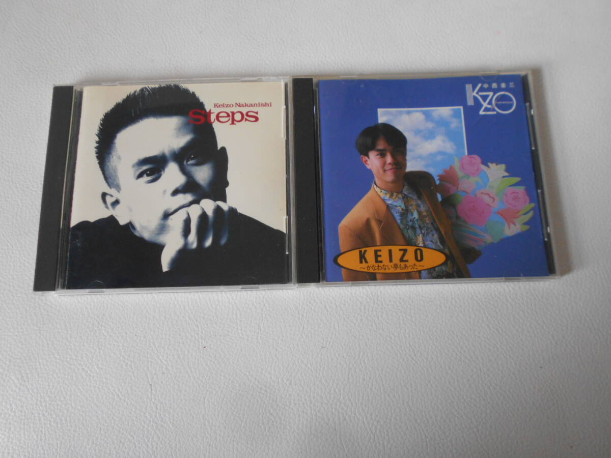 CD / 中西圭三 Steps PICL-1051 KEIZO 〜かなわない夢もあった〜 PICL-1014 2枚セット 中古品拍卖