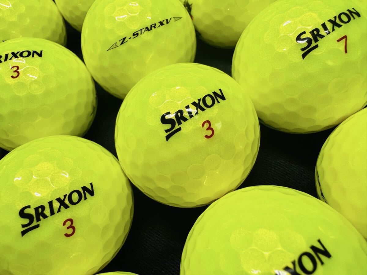 スリクソン Z-STAR XV 2025年モデル 20個 プレミアムパッションイエロー拍卖