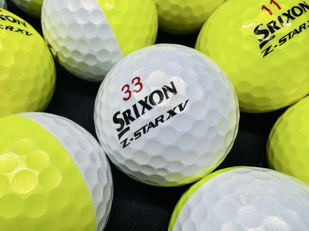 スリクソン Z-STAR XV DIVIDE 2021年モデル 20個 イエローホワイト拍卖