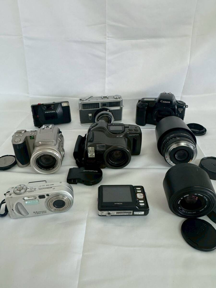 デジカメ・フィルムカメラ・レンズなどいろいろまとめ拍卖