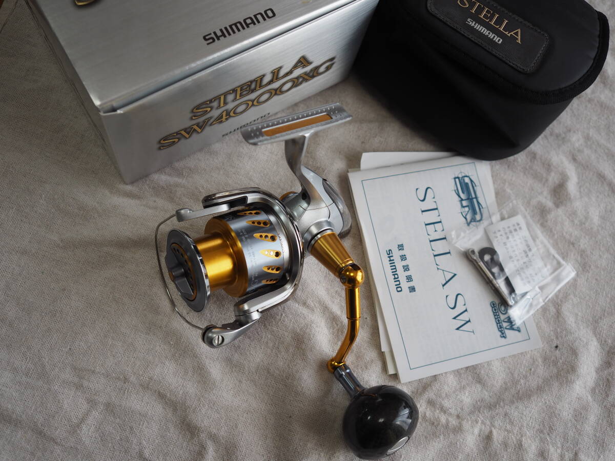 ♪♪美品 シマノ 08 ステラ SW 4000XG 日本製♪♪拍卖