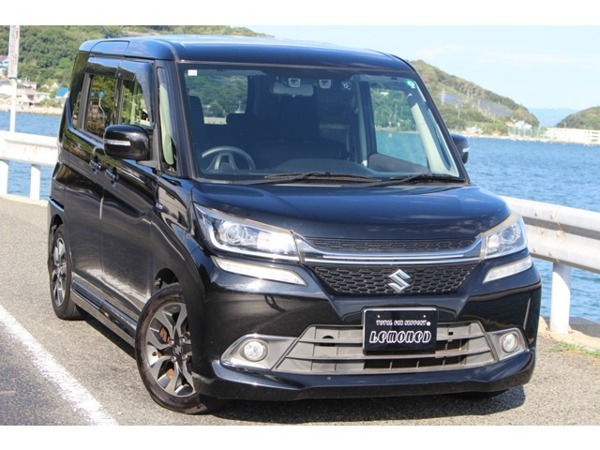 ソリオ 1.2 バンディット ハイブリッド MV デュアルカメラブレーキサポート装着車 ナビ 地デジ ETC 左側パワスラ Pスタート拍卖