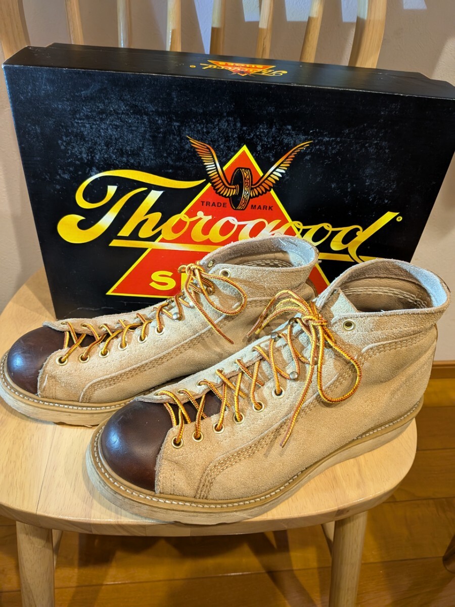 (US8.5E 26.5cm) ソログッド ビームス / ルーファーブーツ / Thorogood / モンキーブーツ拍卖