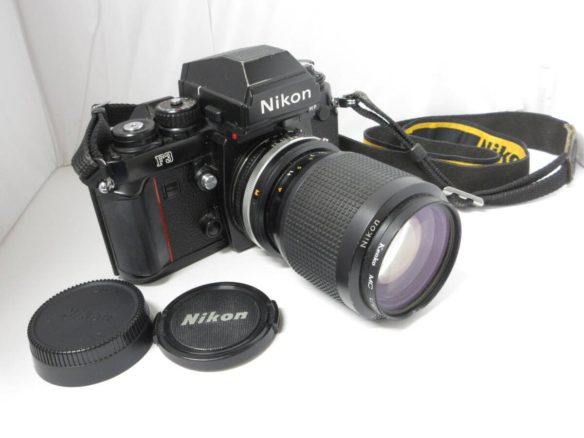 ☆カメラ Nikon F3 HP ニコン ハイアイポイント Zoom-NIKKOR 35-105mm 1:3.5-4.5 フィルムカメラ 一眼レフ 現状品☆拍卖