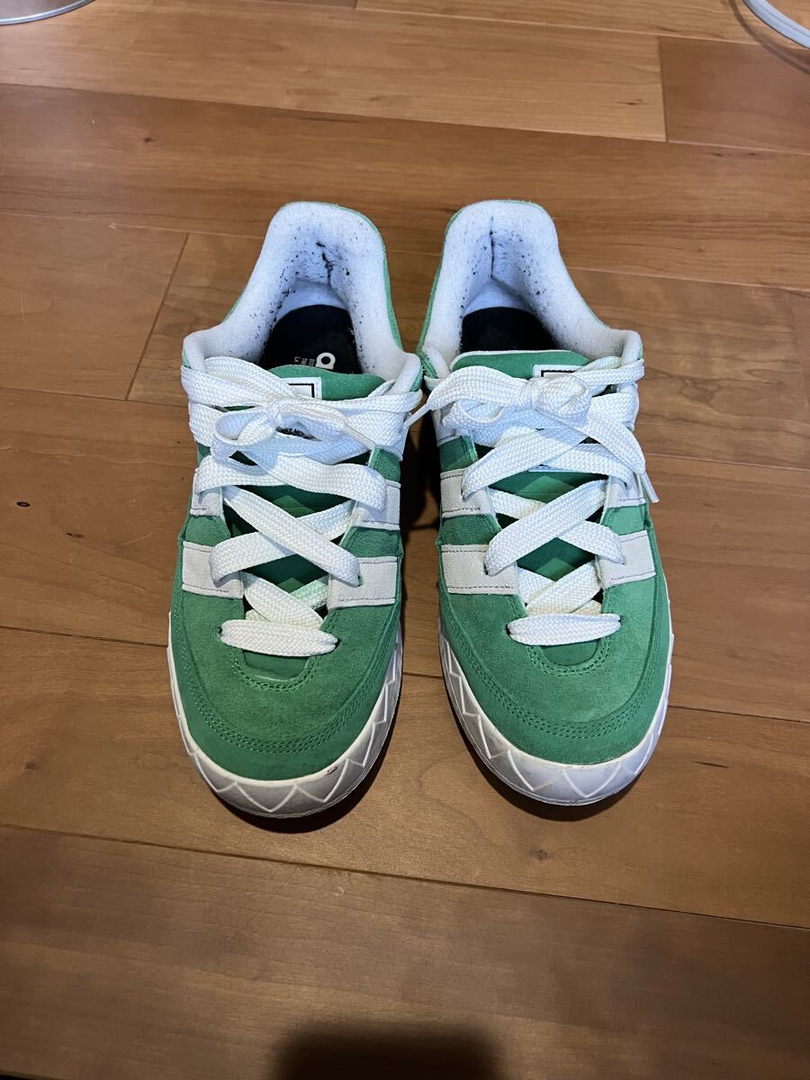 adidas アディマティック グリーン スニーカー 28cm 中古拍卖