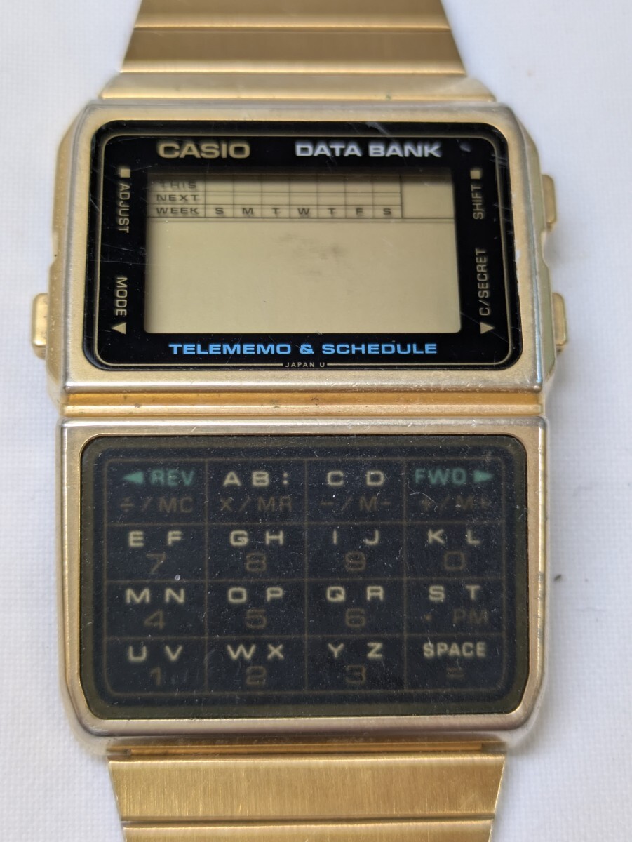 腕時計 CASIO データバンク クォーツ 676 DBC-610 非稼働品 811216拍卖