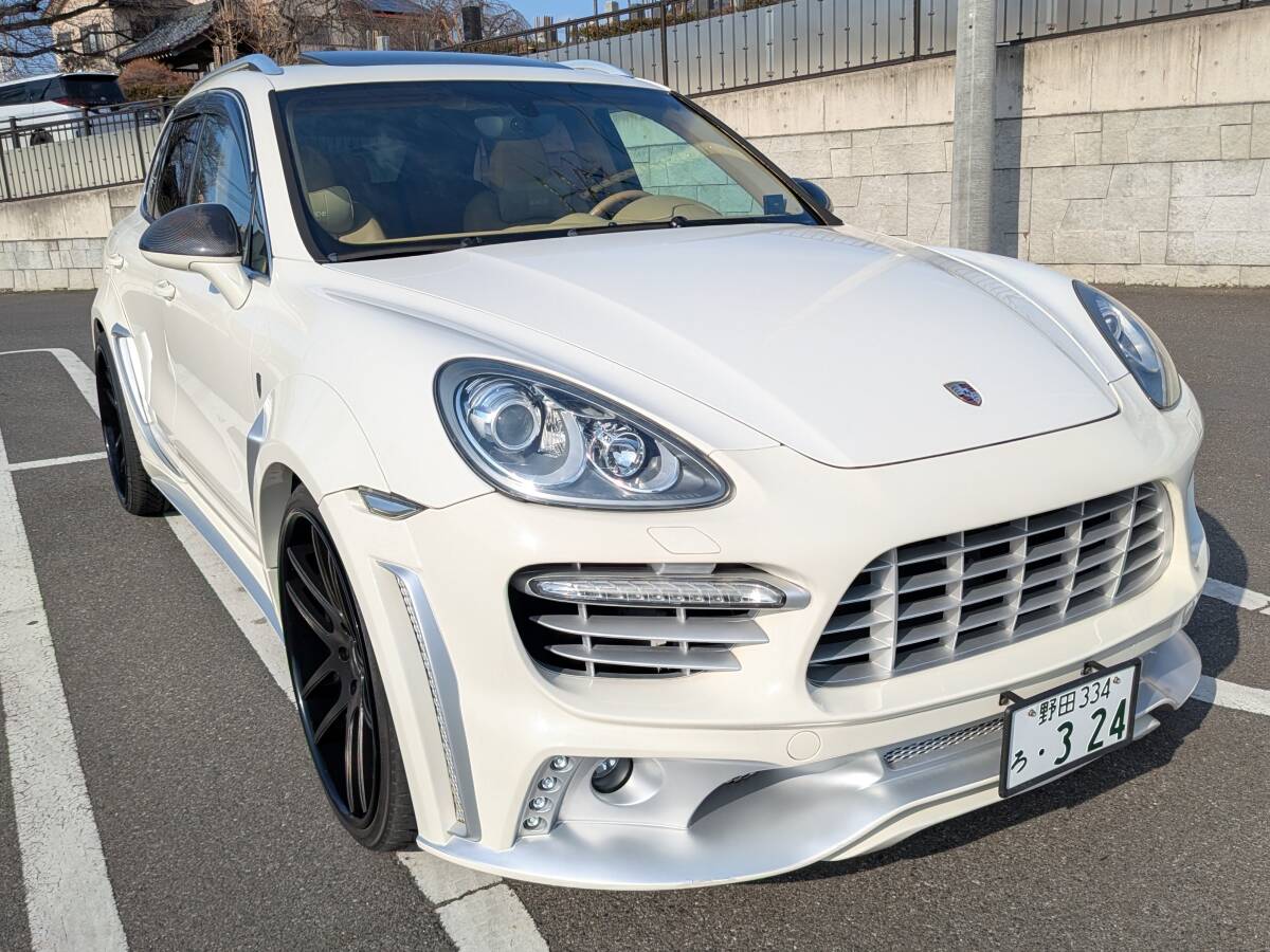 【売切/全部込】低走行 ポルシェ カイエンS 958型 WALD Black Bison コンプリート 24インチ カスタム 6.4万km 美車 車検付 千葉県拍卖