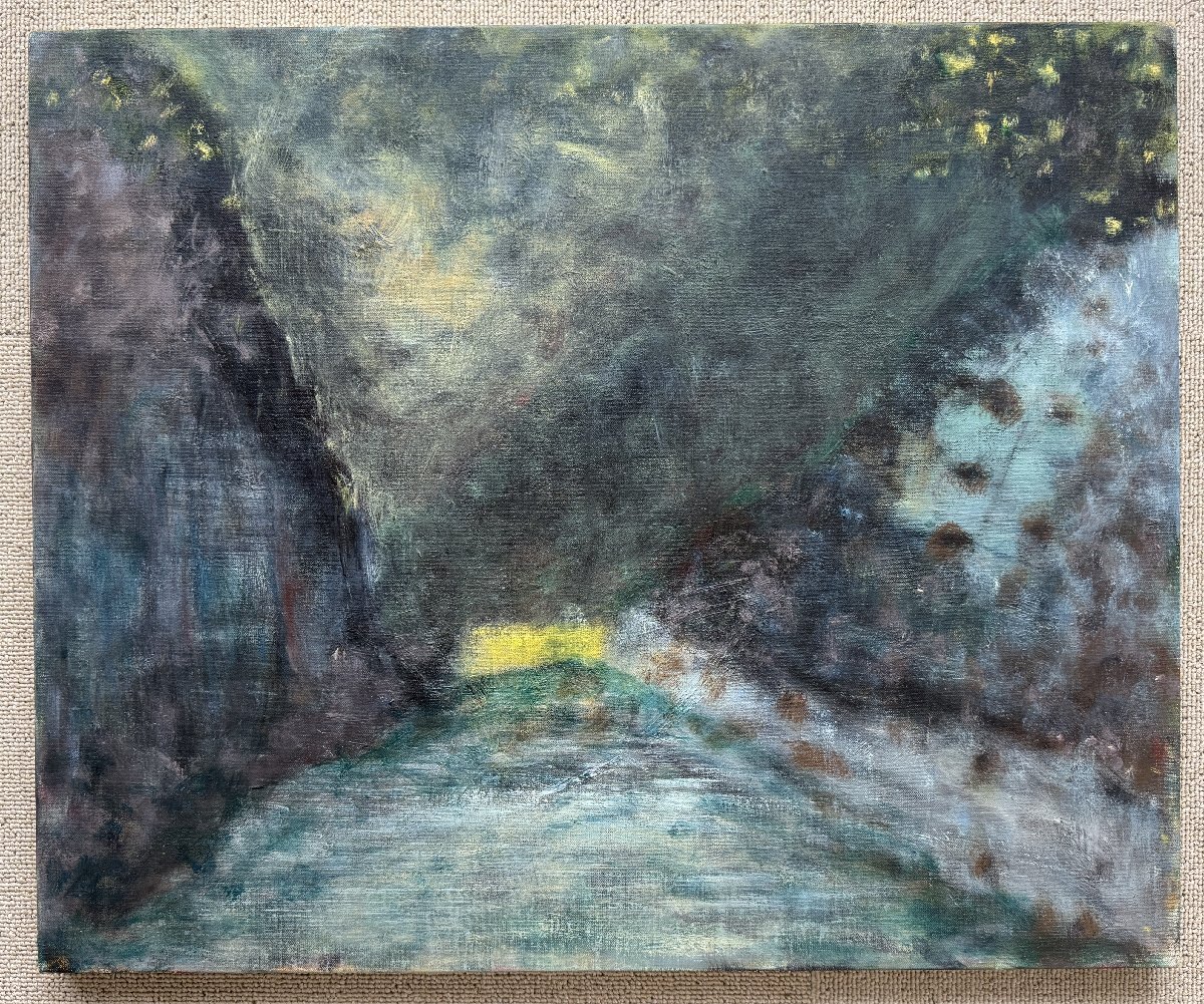 【宇美】真作 赤塚祐二 Untitled 18709 油彩12号 2009年作品 直筆サイン コバヤシ画廊シール 東京国立近代美術館、横浜美術館ほか収蔵拍卖